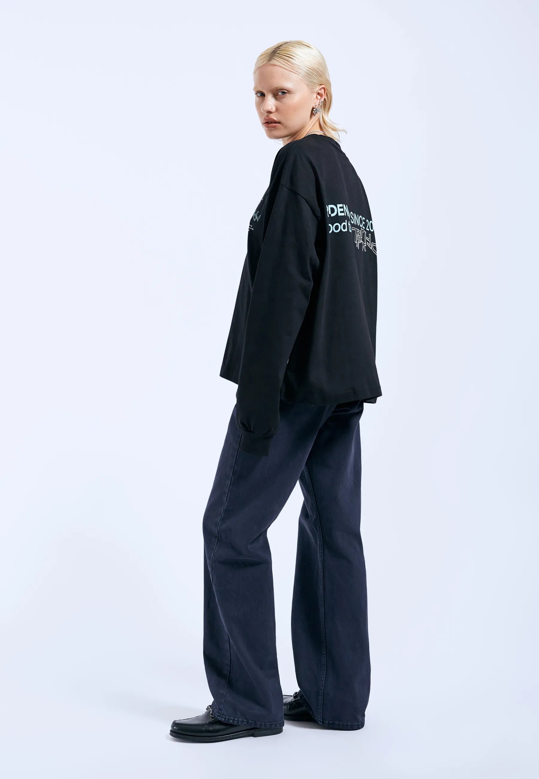 Dr. Denim | Lily Long Sleeve - Black THX | Denim & Good Times Dr. Denim | Lily Long Sleeve - Black THX | Denim & Good Times