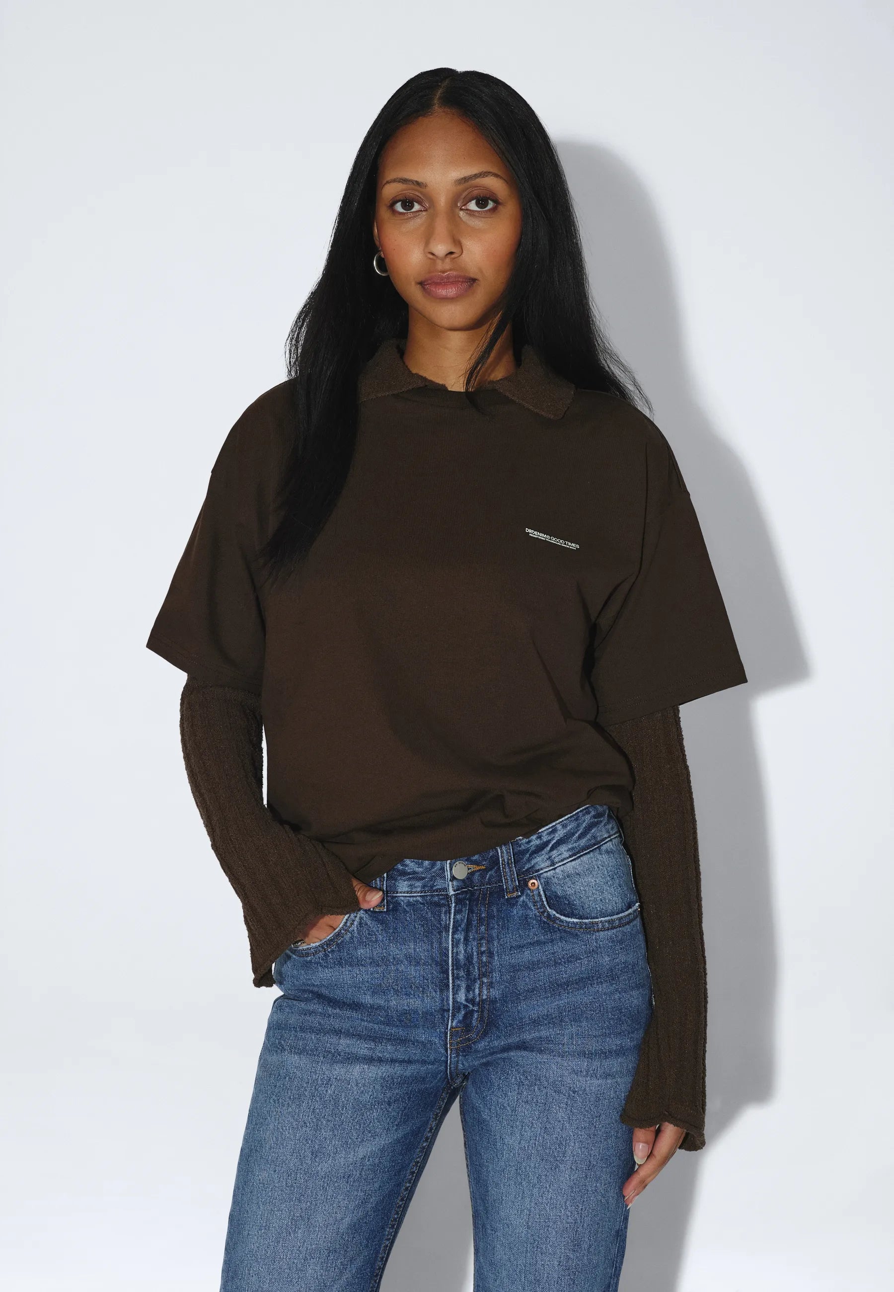2411115BR7_DrDenim_TrooperTee_BrownBloom_main_W3_2