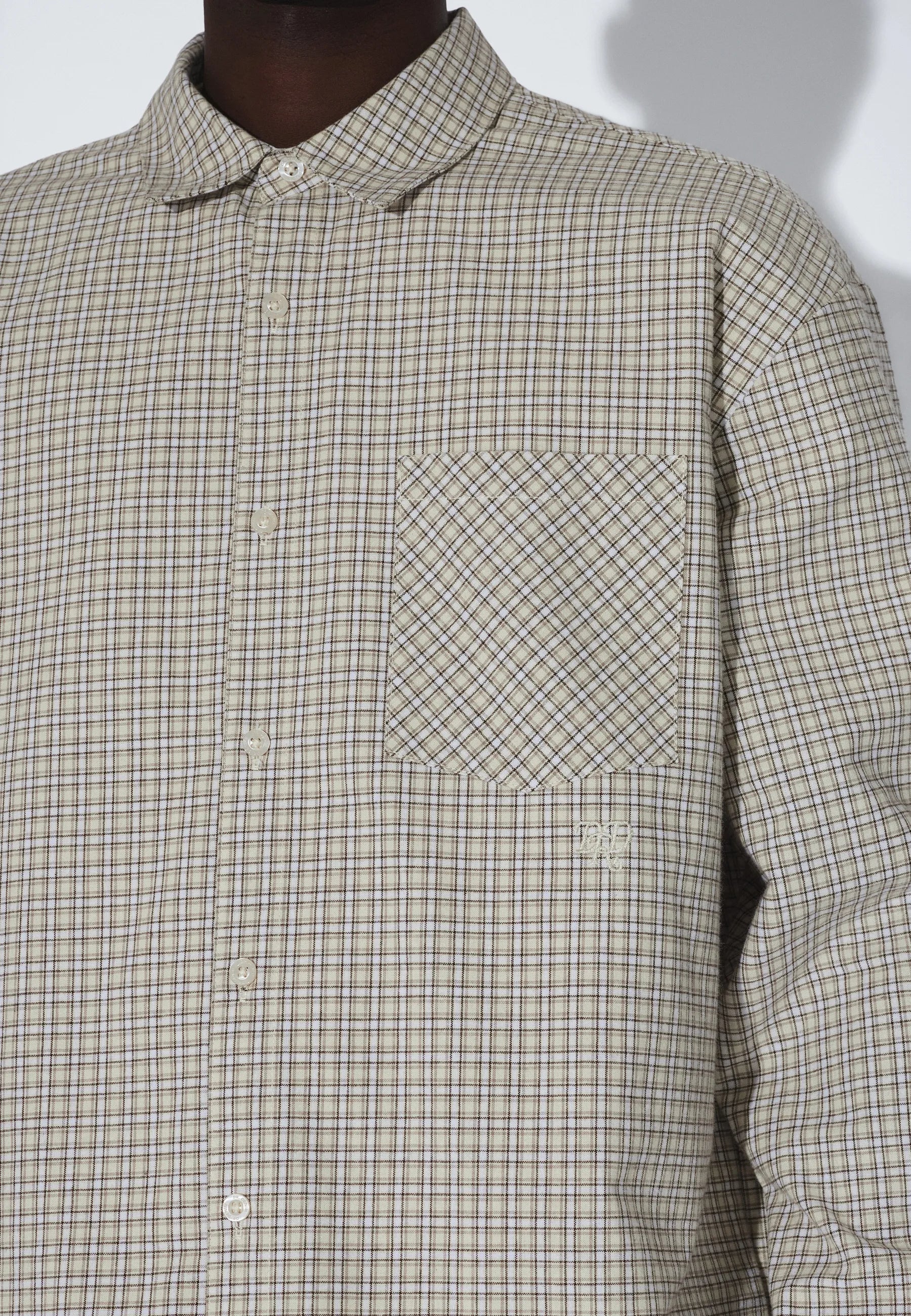 2611111BP6_DrDenim_WesShirt_FallEcruCheck_main_M5_1