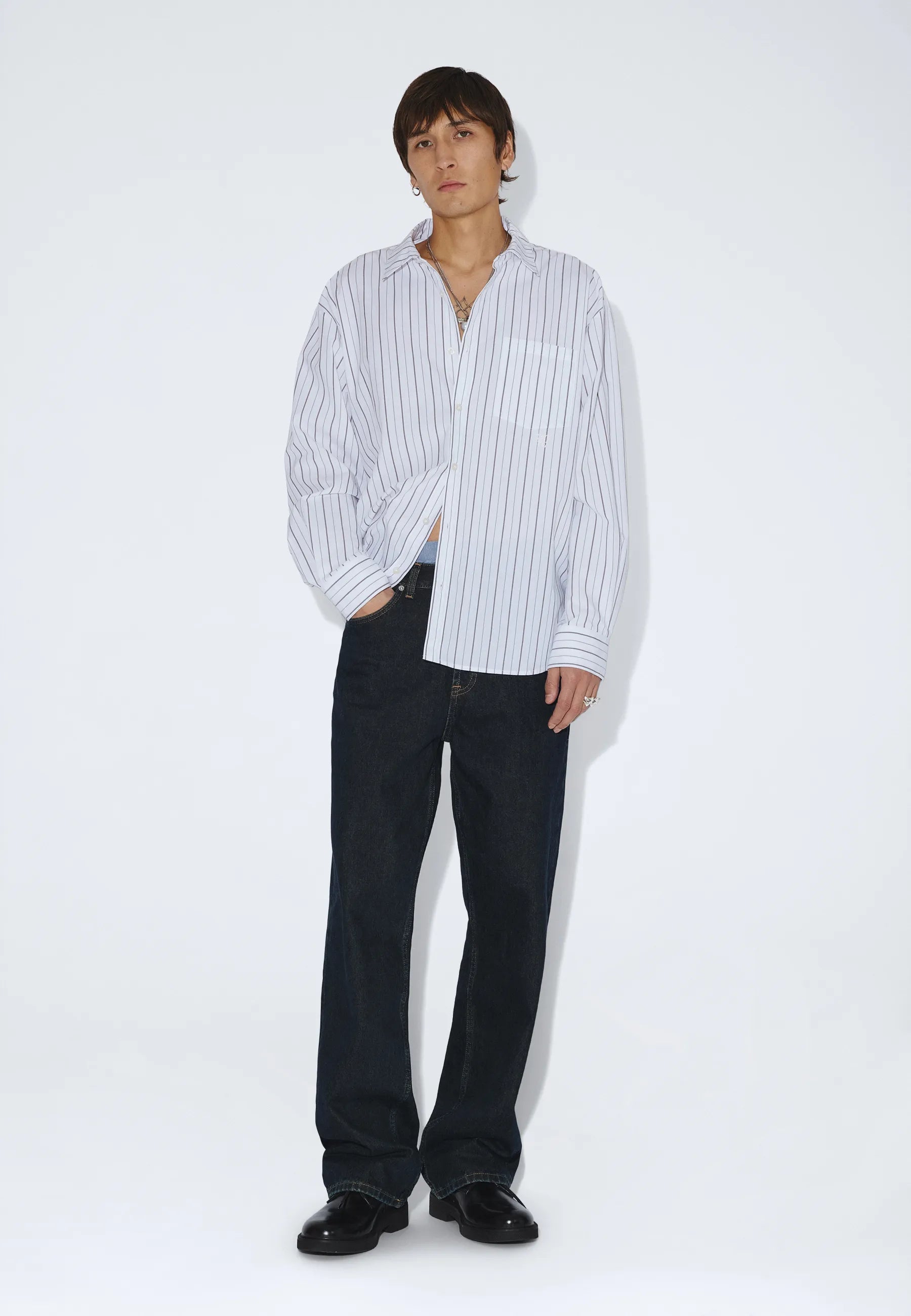 2611111BP9_DrDenim_WesShirt_EcruTanStripe_main_M1_2