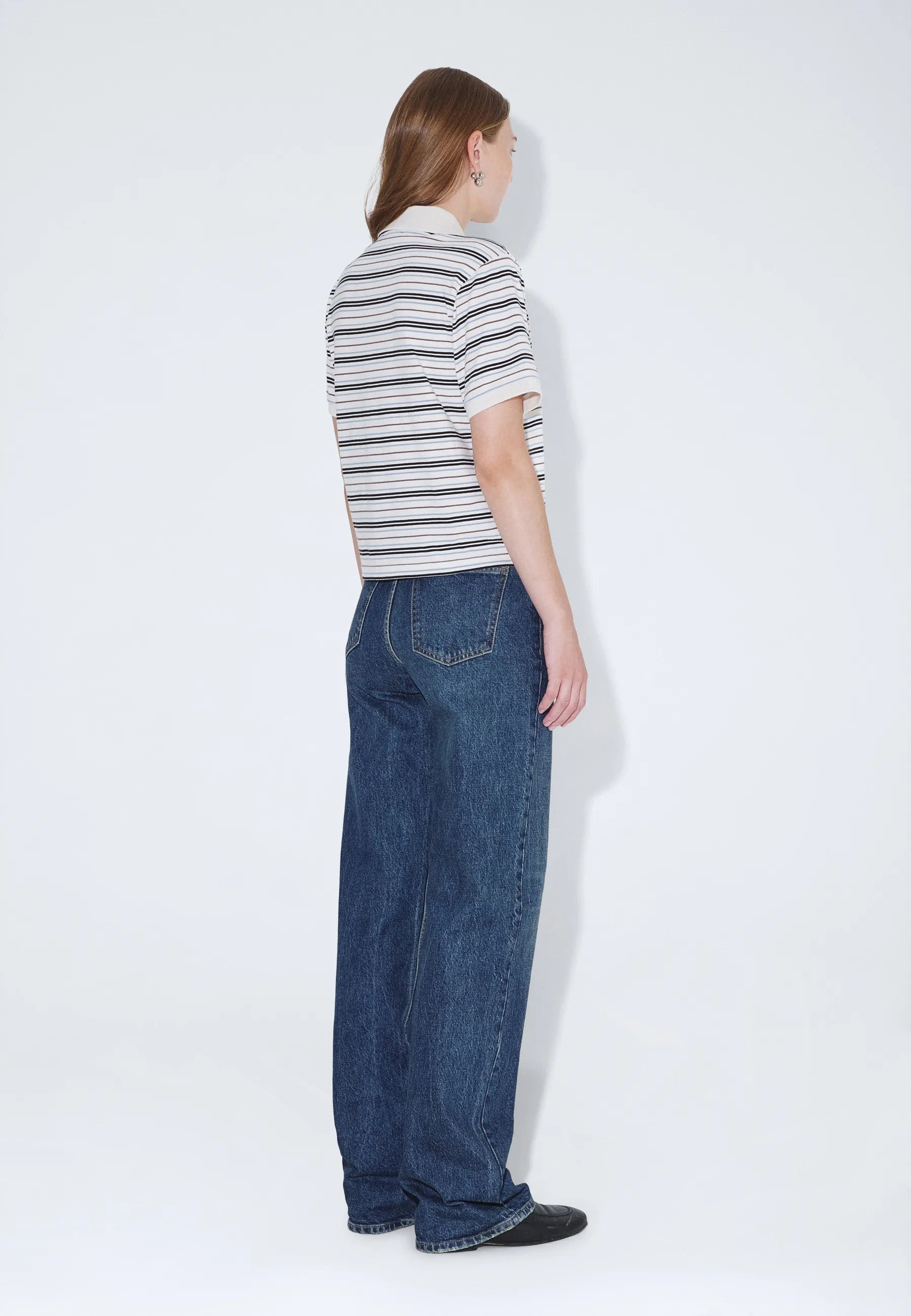 2621106BL3_DrDenim_JadeSSPolo_EcruStripe_Main_W2_1