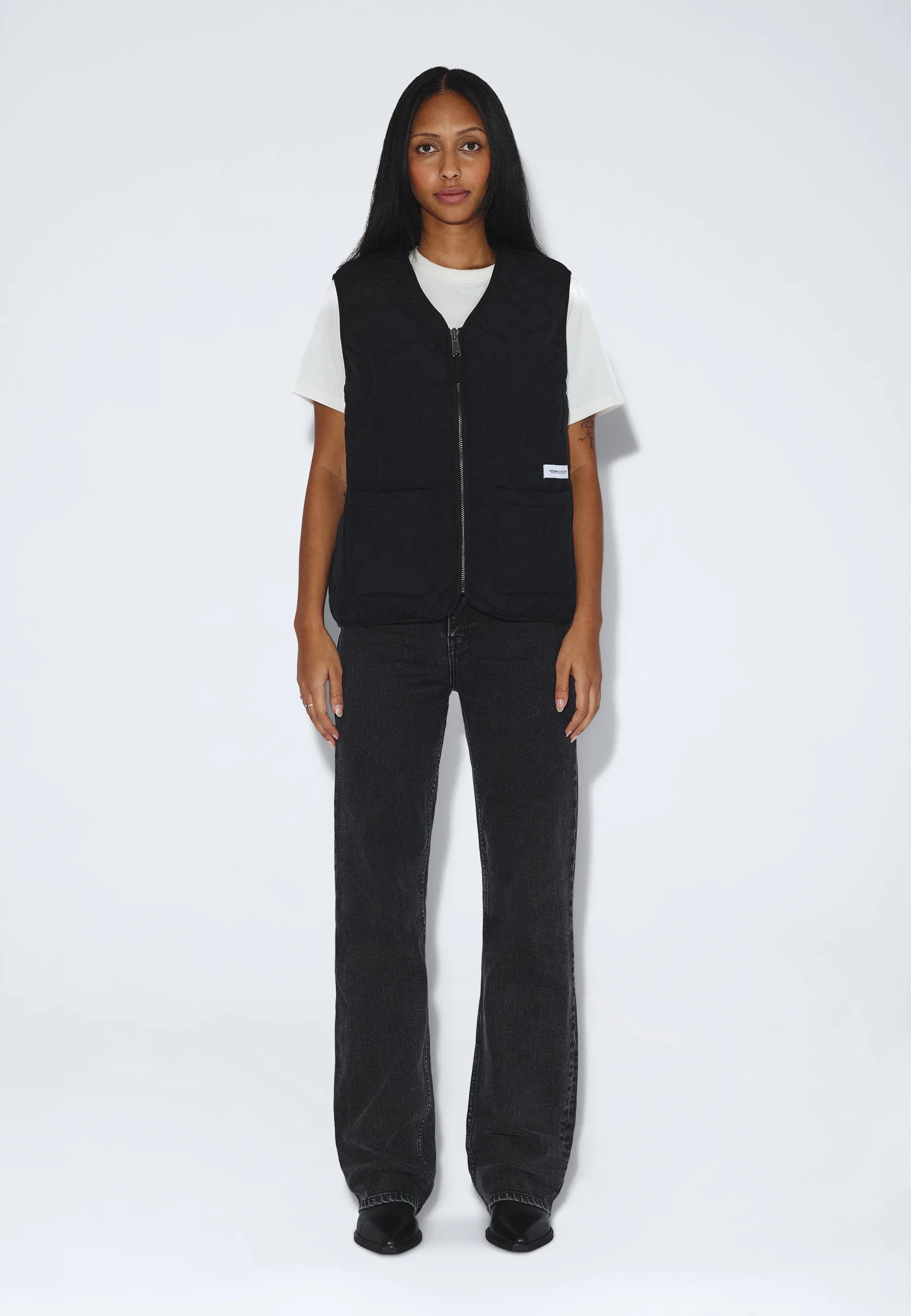 2631129101_DrDenim_TerryQuiltedVest_Black_main_W1_1
