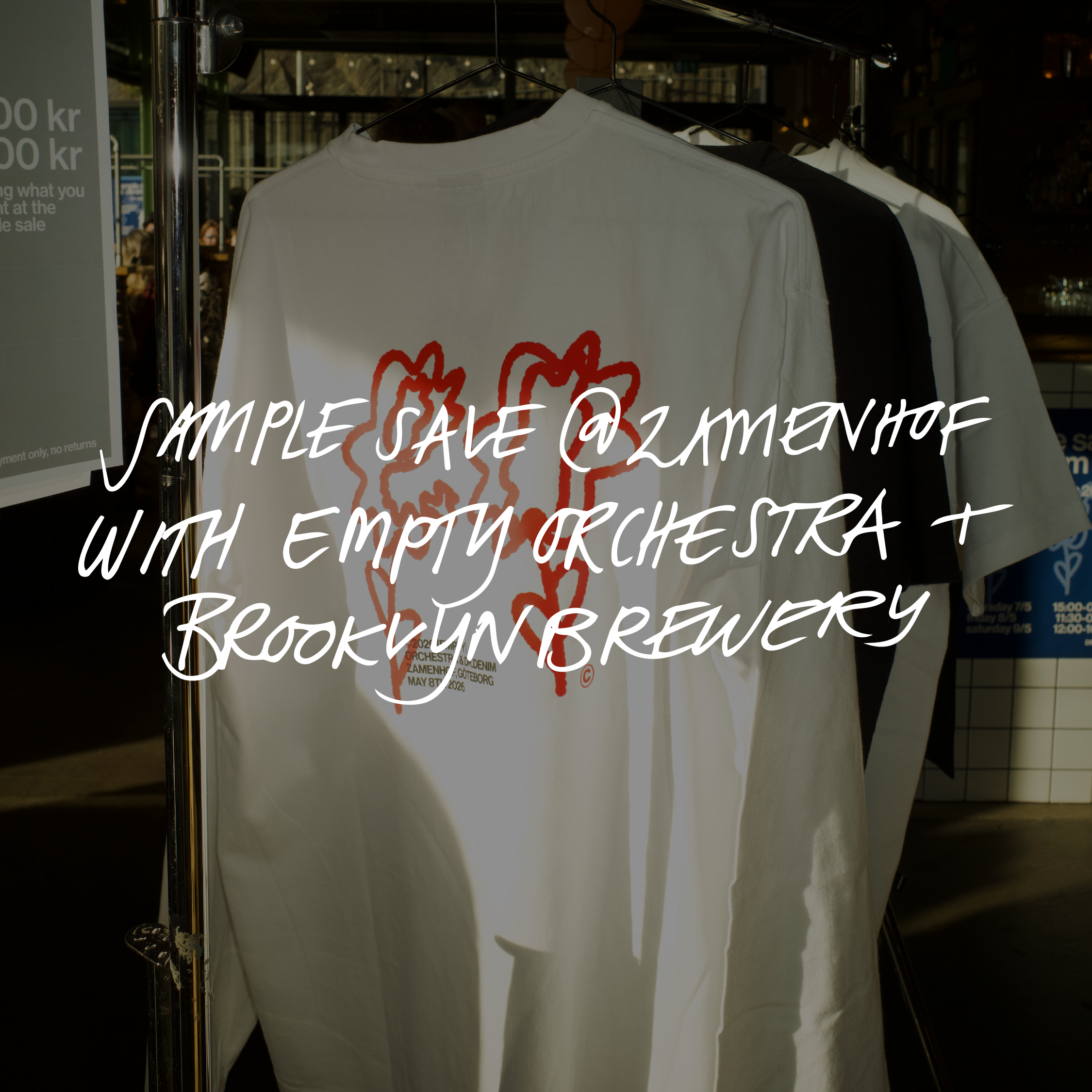 Sample Sale @Zamenhof