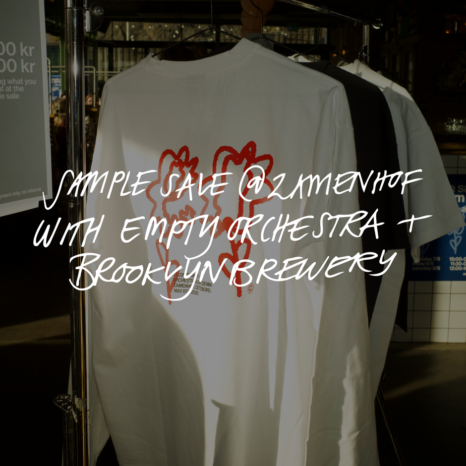 Sample Sale @Zamenhof