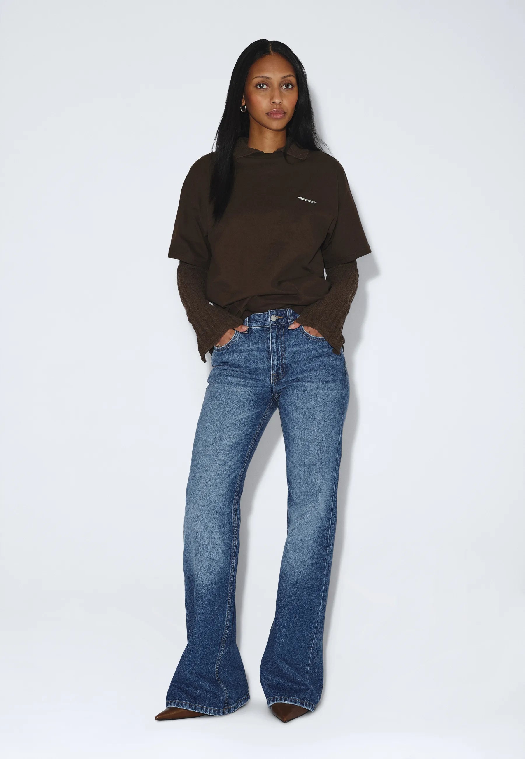 2411115BR7_DrDenim_TrooperTee_BrownBloom_main_W1_3