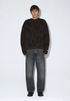 2531116BT6_DrDenim_MicSweater_BrownBlackScribble_main_M1_1