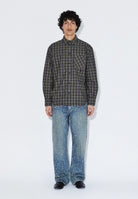 2611111BF8_DrDenim_WesShirt_BlackSummerCheck_Main_M1_1