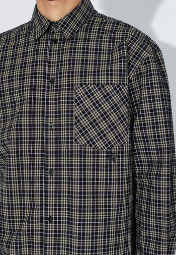 2611111BF8_DrDenim_WesShirt_BlackSummerCheck_Main_M5_1
