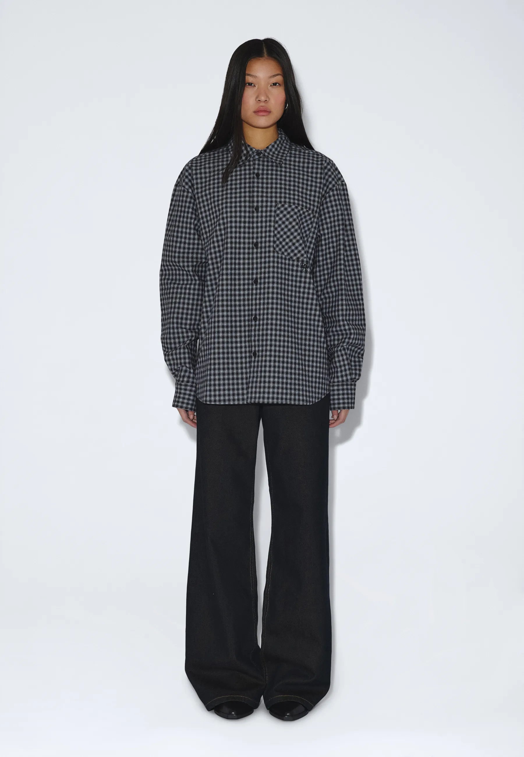 2611111BP7_DrDenim_WesShirt_FallBlackCheck_main_W1_1