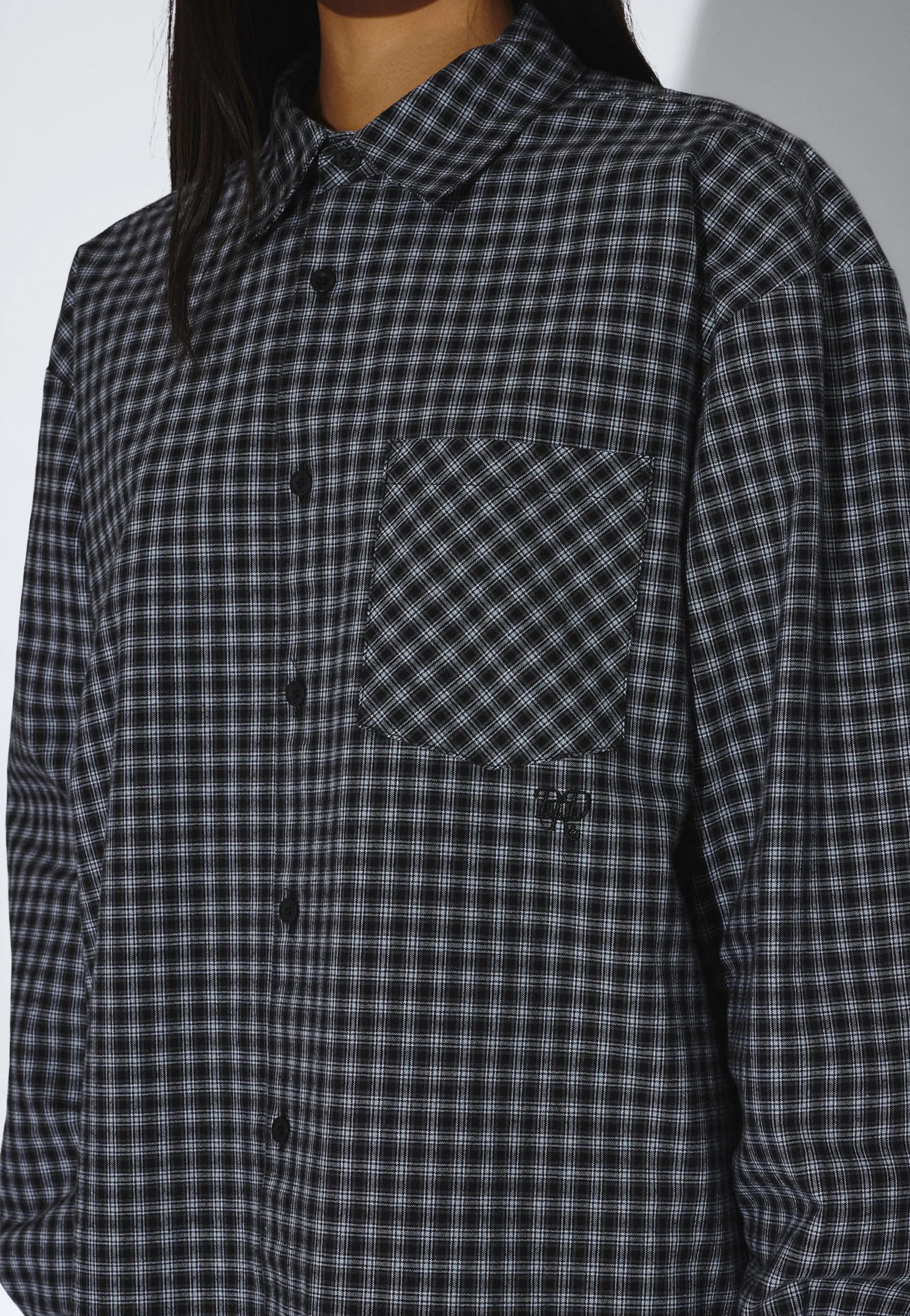 2611111BP7_DrDenim_WesShirt_FallBlackCheck_main_W5_1
