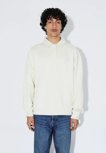 2611113BG5_DrDenim_BradyCollarSweatshirt_EcruMono_Main_M3_1