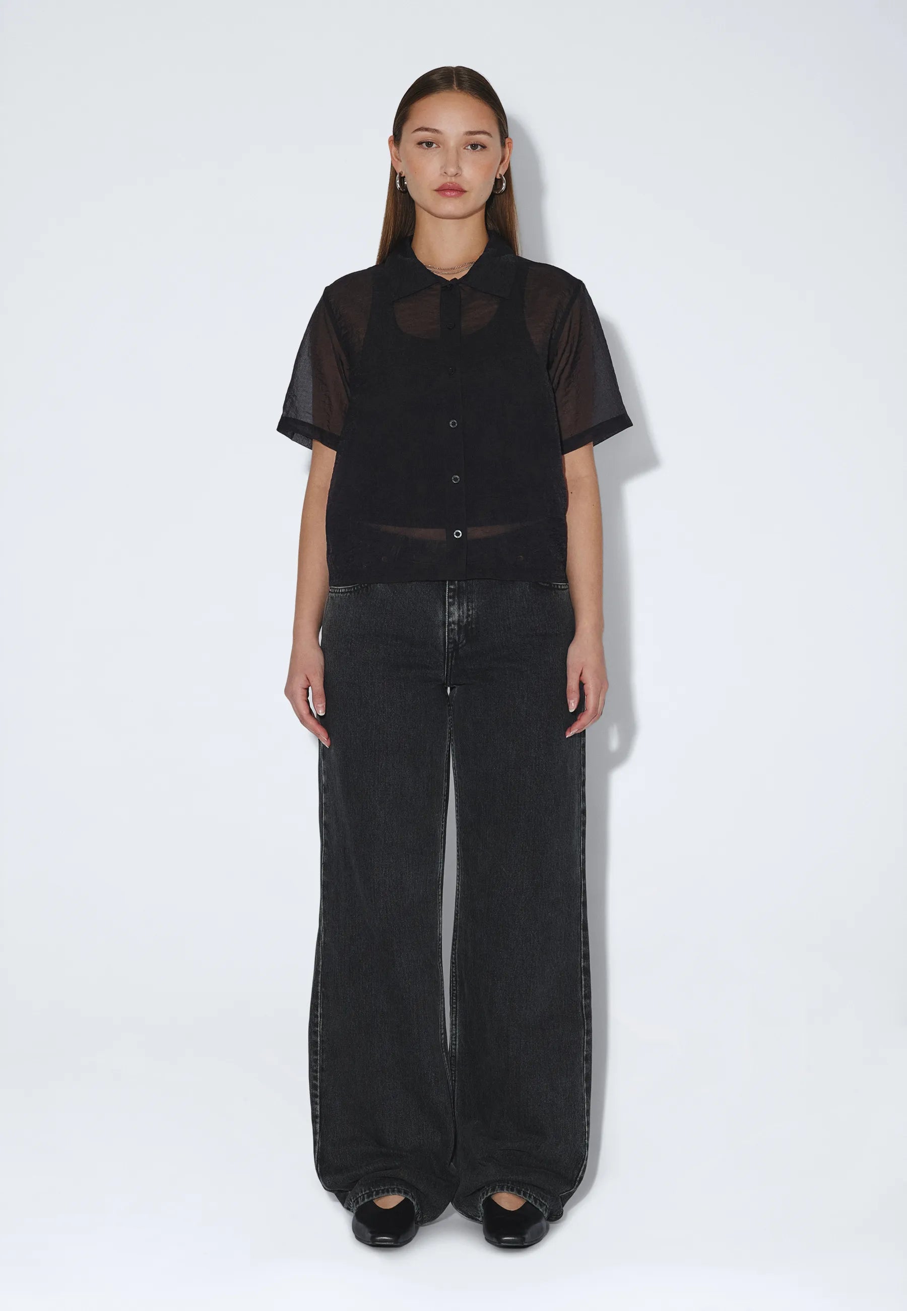 2611115101_DrDenim_HollowShirt_Black_main_W1_1