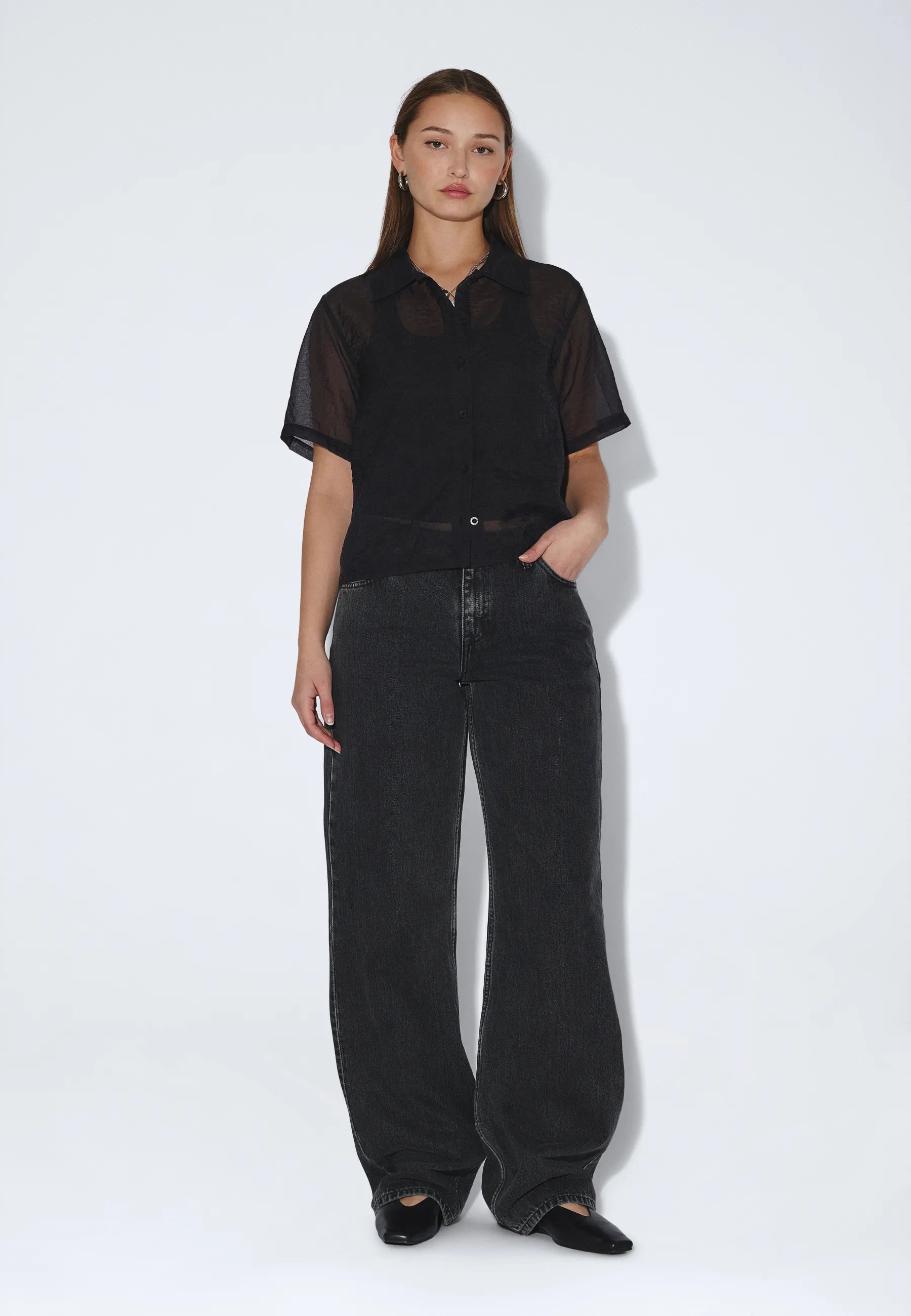 2611115101_DrDenim_HollowShirt_Black_main_W1_2