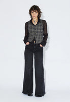 2611125BF8_DrDenim_ZolaTop_BlackSummerCheck_Main_W1_2