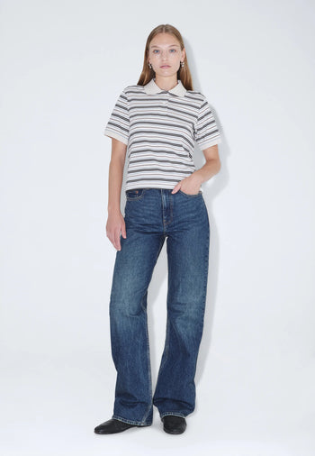 2621106BL3_DrDenim_JadeSSPolo_EcruStripe_Main_W1_1