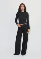 2630112099_DrDenim_ZilaMidWidePatchPocket_SolidBlack_Main_W1_2