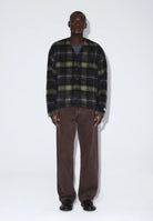 2631117BO5_DrDenim_JulianCardigan_BlackOliveCheck_main_M1_1