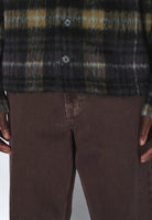 2631117BO5_DrDenim_JulianCardigan_BlackOliveCheck_main_M5_1