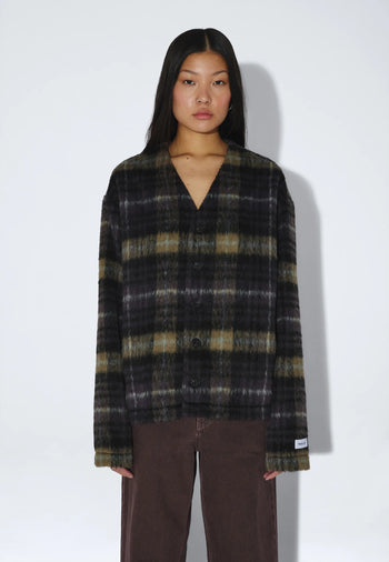 2631117BO5_DrDenim_JulianCardigan_BlackOliveCheck_main_W3_1
