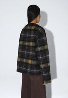 2631117BO5_DrDenim_JulianCardigan_BlackOliveCheck_main_W4_1