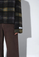 2631117BO5_DrDenim_JulianCardigan_BlackOliveCheck_main_W5_1