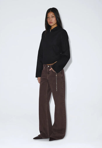2631119101_DrDenim_DaniZipShirt_Black_main_W1_5