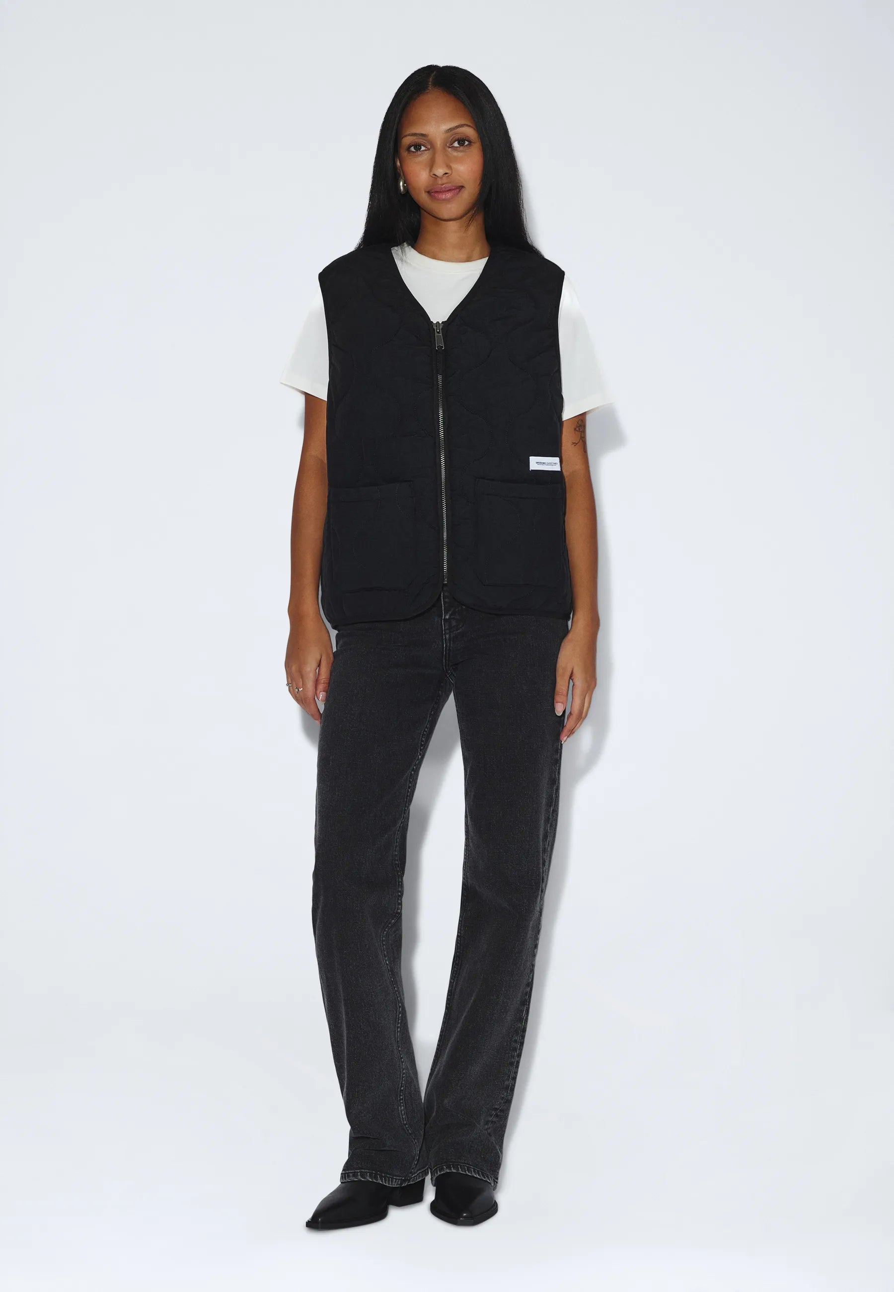 2631129101_DrDenim_TerryQuiltedVest_Black_main_W1_5