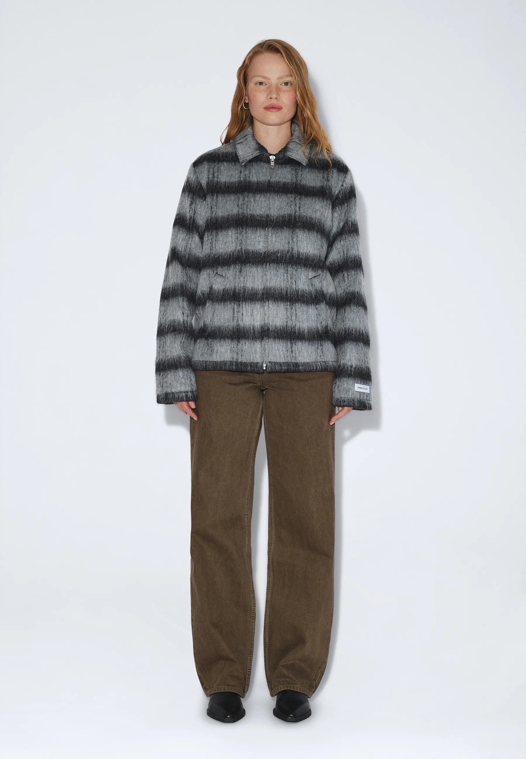 2641102BP8_DrDenim_WarrenZipJacket_BlackGreyCheck_main_W1_1