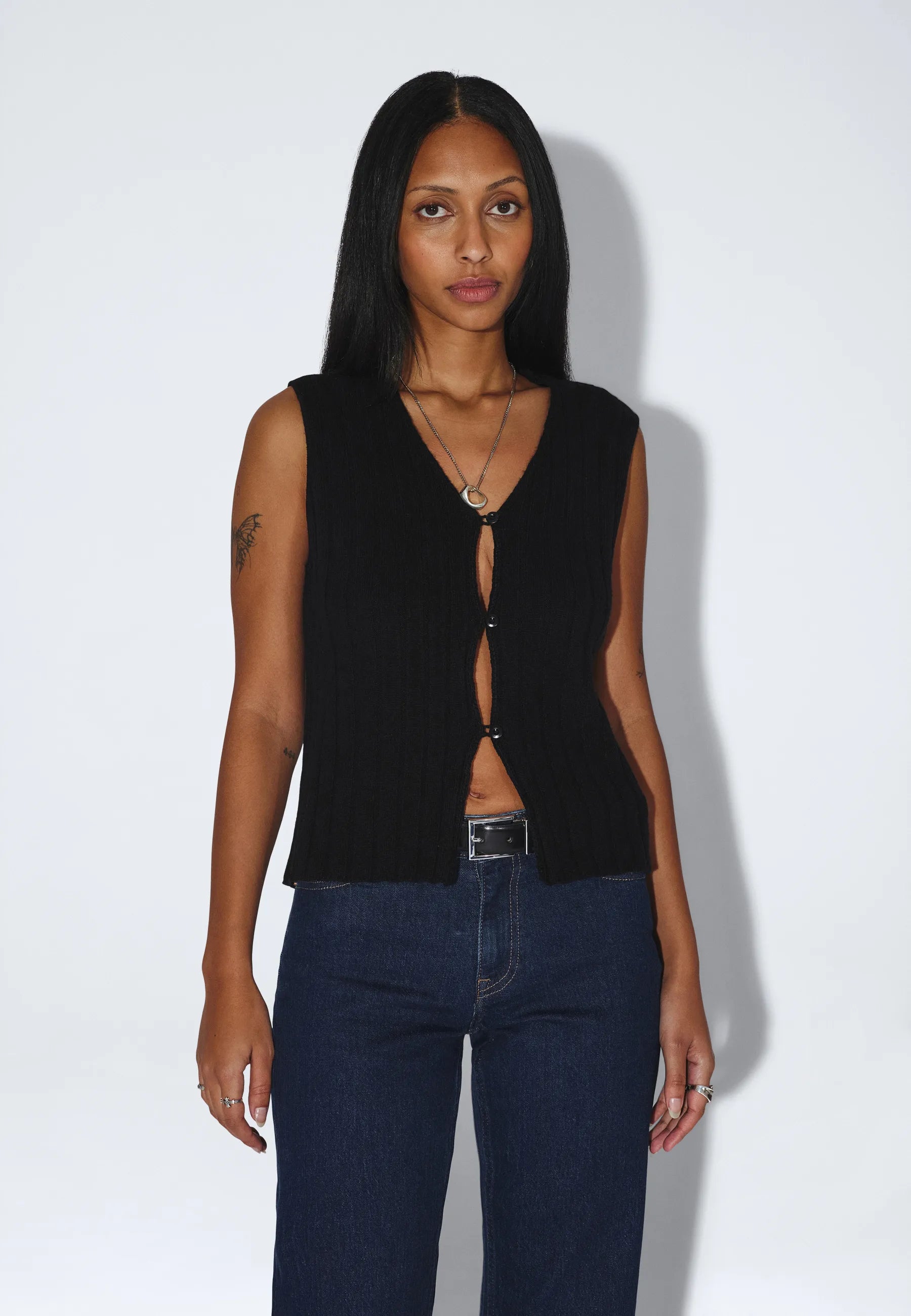 2641105101_DrDenim_MirjamVest_Black_main_W3_1