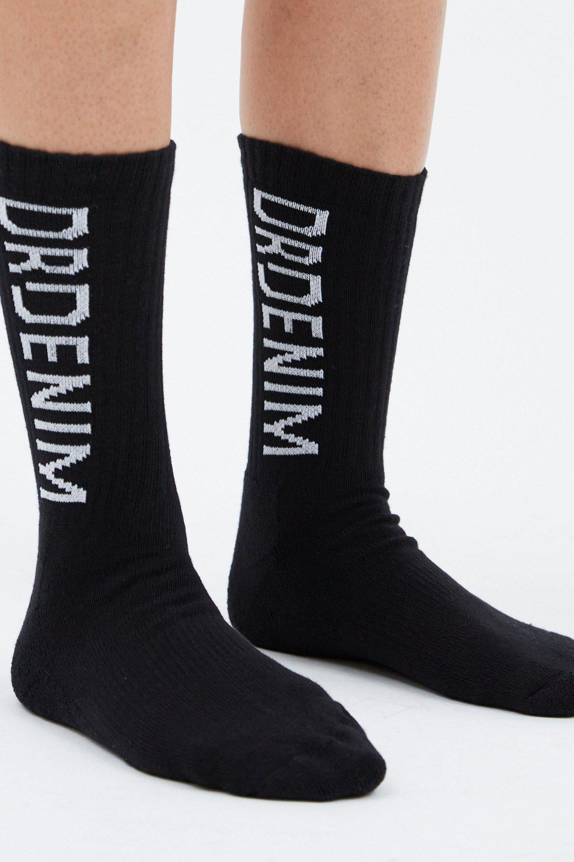  Dr. Denim | Ayo Socks - Black | Denim & Good Times